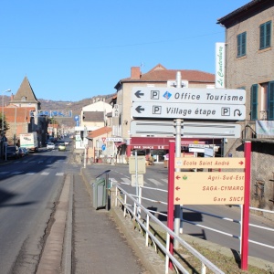 Massiac, Grande rue