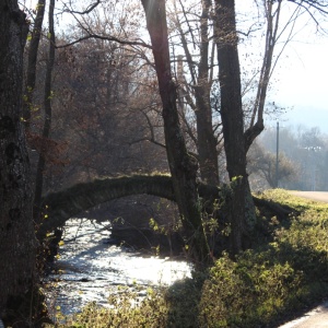 Gorges de la Sianne, pont en voûte